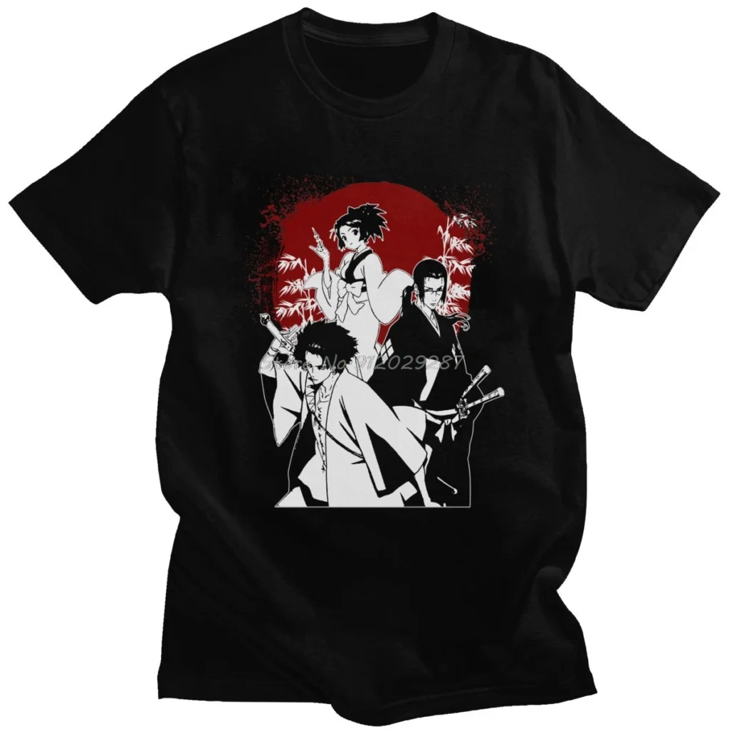 Samurai Champloo T Shirt For Men Cotton Awesome T-shirt
