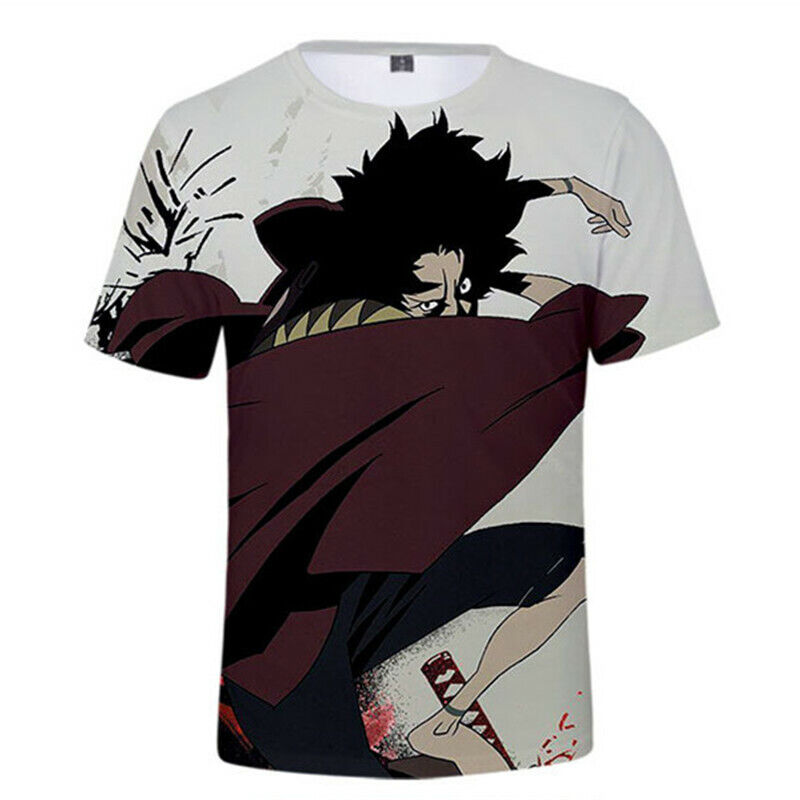 Unique Design Anime Samurai Champloo 3D T-shirt
