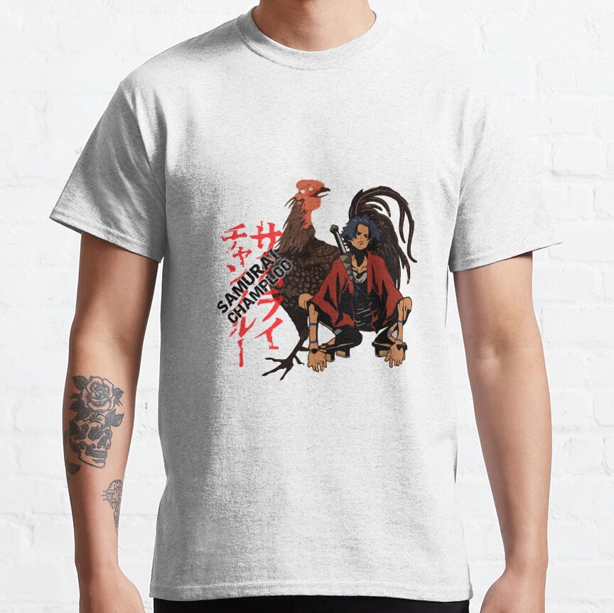 ssrcoclassic teemensfafafaca443f4786front altsquare product1000x1000.u1 52 - Samurai Champloo Store