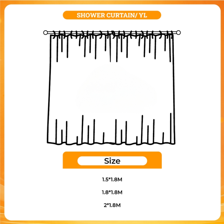 3D shower curtain - Samurai Champloo Store