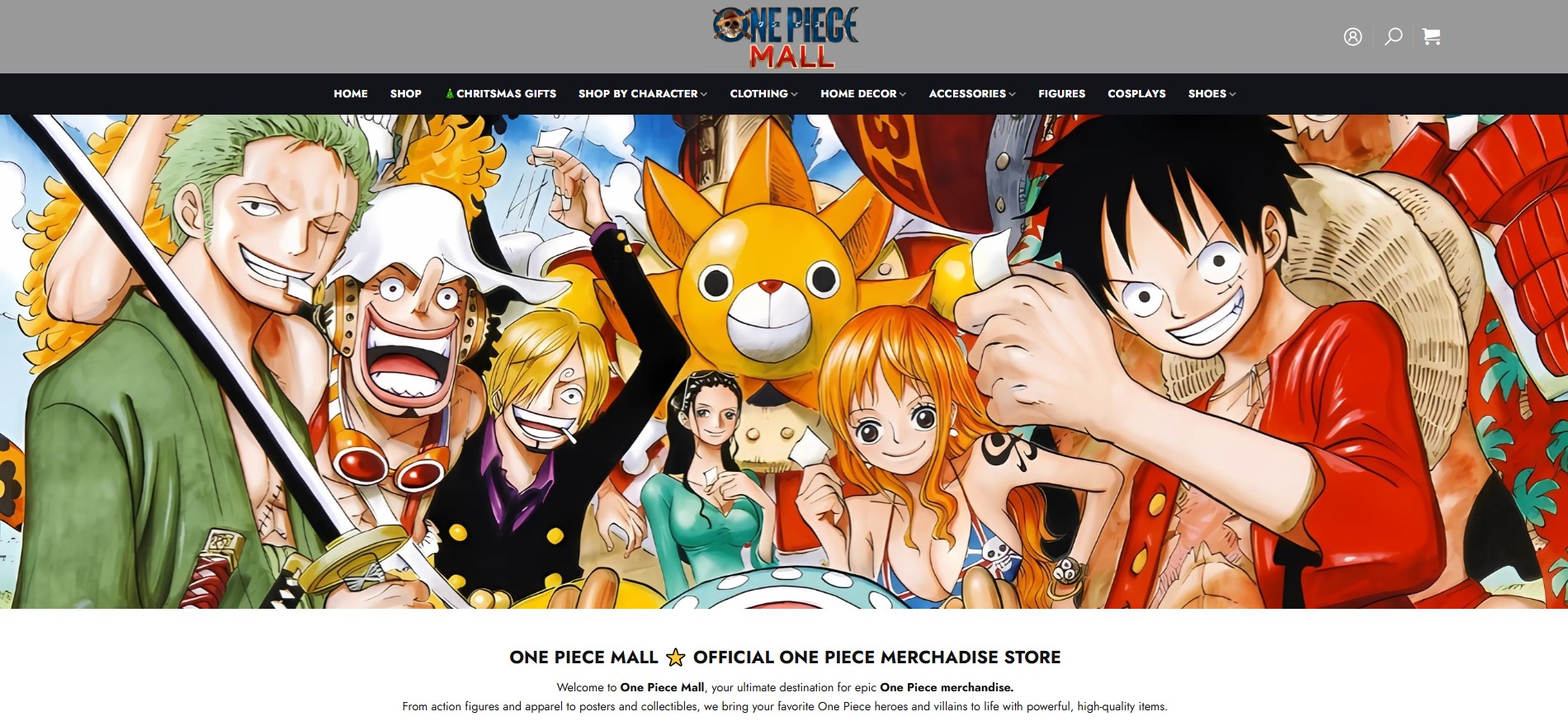 One Piece mall Homepage - Samurai Champloo Store